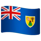 flag: Turks & Caicos Islands pour la plateforme Whatsapp