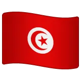 flag: Tunisia para la plataforma Whatsapp
