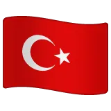 flag: Türkiye untuk platform Whatsapp
