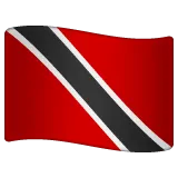 flag: Trinidad & Tobago voor Whatsapp platform
