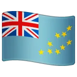 flag: Tuvalu för Whatsapp-plattform