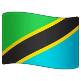 Whatsappプラットフォームのflag: Tanzania