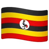 flag: Uganda для платформы Whatsapp
