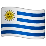 flag: Uruguay για την πλατφόρμα Whatsapp