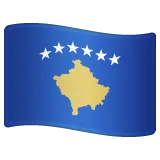 flag: Kosovo para a plataforma Whatsapp