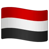 flag: Yemen para la plataforma Whatsapp