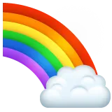 Whatsapp প্ল্যাটফর্মে জন্য rainbow