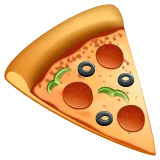pizza voor Whatsapp platform