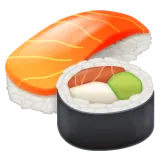 sushi alustalla Whatsapp