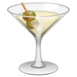 Whatsapp platformu için cocktail glass