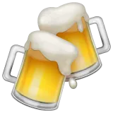 Whatsapp dla platformy clinking beer mugs