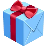 wrapped gift for Whatsapp-plattformen