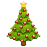 Christmas tree for Whatsapp platform