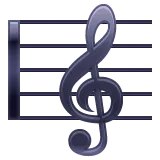 musical score für Whatsapp Plattform