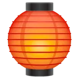 red paper lantern for Whatsapp-plattformen
