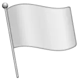 white flag voor Whatsapp platform