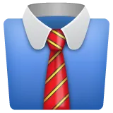 necktie alustalla Whatsapp