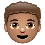 Whatsapp dla platformy boy: medium skin tone