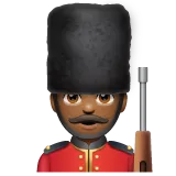 guard: medium-dark skin tone для платформы Whatsapp