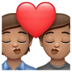 kiss: medium skin tone pentru platforma Whatsapp