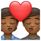 kiss: medium-dark skin tone pentru platforma Whatsapp