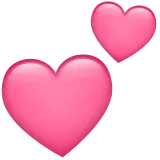 two hearts para la plataforma Whatsapp