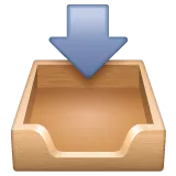 inbox tray för Whatsapp-plattform