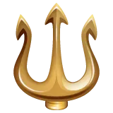trident emblem for Whatsapp platform