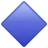 large blue diamond for Whatsapp platform