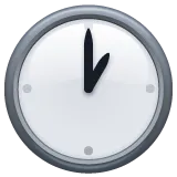 one o’clock for Whatsapp platform