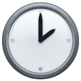 two o’clock for Whatsapp platform