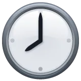 eight o’clock for Whatsapp platform