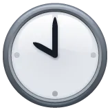 ten o’clock för Whatsapp-plattform