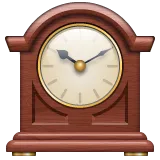Whatsapp cho nền tảng mantelpiece clock