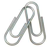 linked paperclips for Whatsapp platform