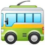 trolleybus para la plataforma Whatsapp