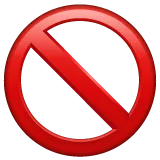 prohibited pour la plateforme Whatsapp