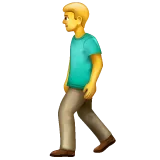 man walking para a plataforma Whatsapp
