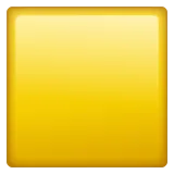 Whatsapp platformu için yellow square