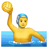 person playing water polo voor Whatsapp platform