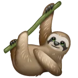 sloth para la plataforma Whatsapp
