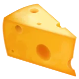 cheese wedge para la plataforma Whatsapp