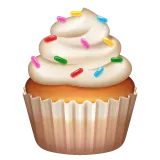 cupcake for Whatsapp-plattformen