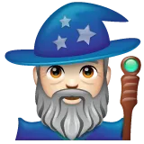 man mage: light skin tone til Whatsapp platform