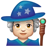 mage: light skin tone per la piattaforma Whatsapp
