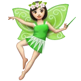 fairy: light skin tone для платформы Whatsapp