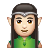 man elf: light skin tone untuk platform Whatsapp