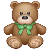 teddy bear para la plataforma Whatsapp