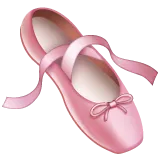 ballet shoes pour la plateforme Whatsapp