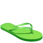 Whatsapp platformu için thong sandal